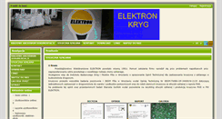Desktop Screenshot of elektron-kryg.pl