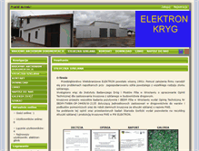 Tablet Screenshot of elektron-kryg.pl